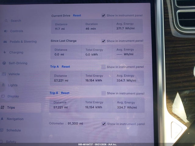 Продаж на аукціоні авто 2015 Tesla Model S 70d/85d/p85d, vin: 5YJSA1S23FF087462, номер лоту: 46164727