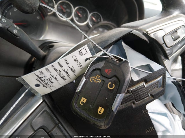 46164771 :رقم المزاد ، 1GCPYFED4LZ242005 vin ، 2020 Chevrolet Silverado 1500 مزاد بيع