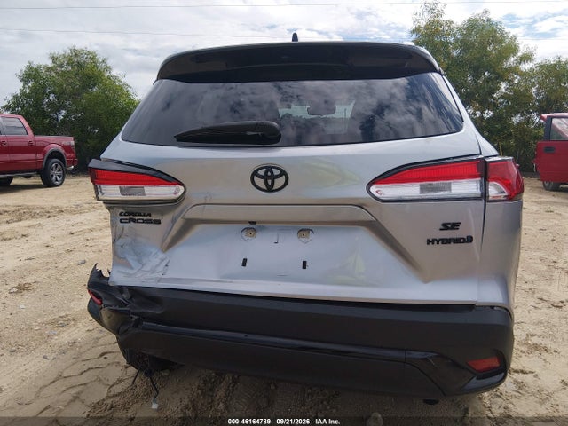 46164789 :رقم المزاد ، 7MUFBABG9RV047340 vin ، 2024 Toyota Corolla Cross Hybrid Se مزاد بيع