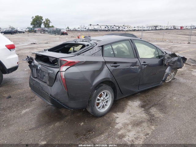 46164812 :رقم المزاد ، JTDKARFU2J3551955 vin ، 2018 Toyota Prius Three مزاد بيع