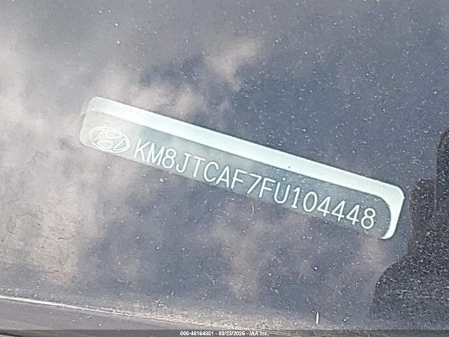 Продажа на аукционе авто 2015 Hyundai Tucson Gls, vin: KM8JTCAF7FU104448, номер лота: 46164851