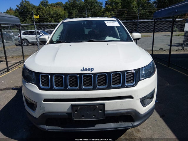 46164993 :رقم المزاد ، 3C4NJDBB6LT229167 vin ، 2020 Jeep Compass Latitude 4x4 مزاد بيع