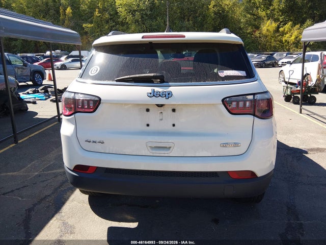 46164993 :رقم المزاد ، 3C4NJDBB6LT229167 vin ، 2020 Jeep Compass Latitude 4x4 مزاد بيع