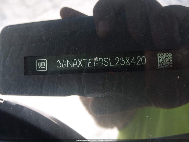 Продажа на аукционе авто 2025 Chevrolet Equinox Awd Rs, vin: 3GNAXTEG9SL238420, номер лота: 46165006