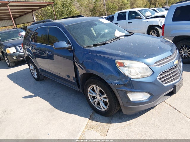 2016 Chevrolet Equinox Lt მანქანა იყიდება აუქციონზე, vin: 2GNFLFEK3G6208199, აუქციონის ნომერი: 46165028