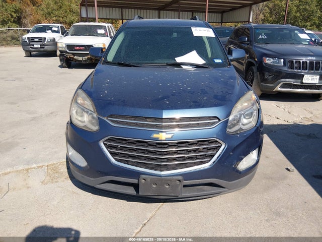 2016 Chevrolet Equinox Lt მანქანა იყიდება აუქციონზე, vin: 2GNFLFEK3G6208199, აუქციონის ნომერი: 46165028