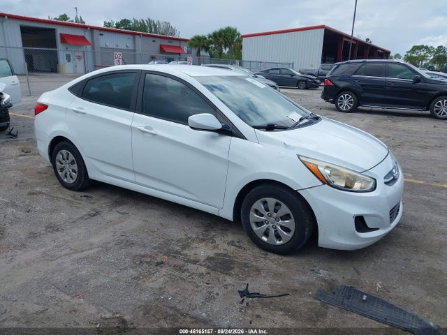 46165157 :رقم المزاد ، KMHCT4AE9GU063912 vin ، 2016 Hyundai Accent Se مزاد بيع