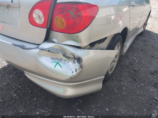 46165174 :رقم المزاد ، 1NXBR32E83Z157972 vin ، 2003 Toyota Corolla S مزاد بيع