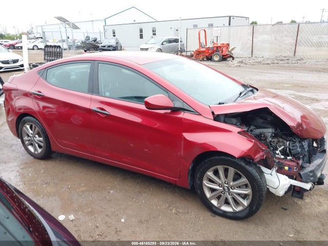 Продажа на аукционе авто 2016 Hyundai Elantra Se, vin: 5NPDH4AE2GH754638, номер лота: 46165293