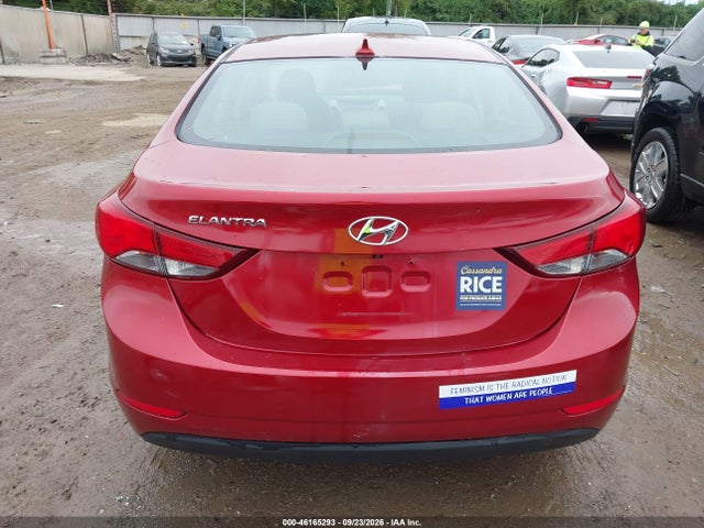 Продажа на аукционе авто 2016 Hyundai Elantra Se, vin: 5NPDH4AE2GH754638, номер лота: 46165293