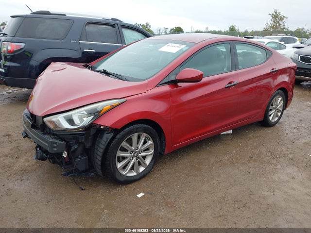 Продажа на аукционе авто 2016 Hyundai Elantra Se, vin: 5NPDH4AE2GH754638, номер лота: 46165293