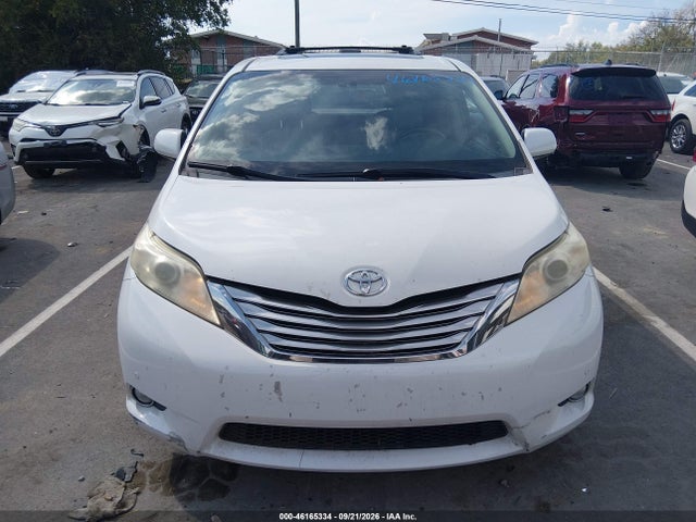 46165334 :رقم المزاد ، 5TDYK3DC6BS116550 vin ، 2011 Toyota Sienna Ltd مزاد بيع