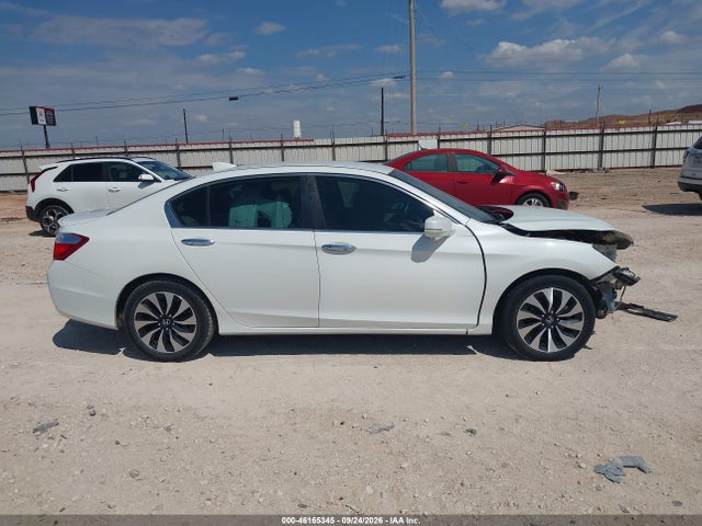 46165345 :رقم المزاد ، 1HGCR6F36FA000323 vin ، 2015 Honda Accord Hybrid مزاد بيع