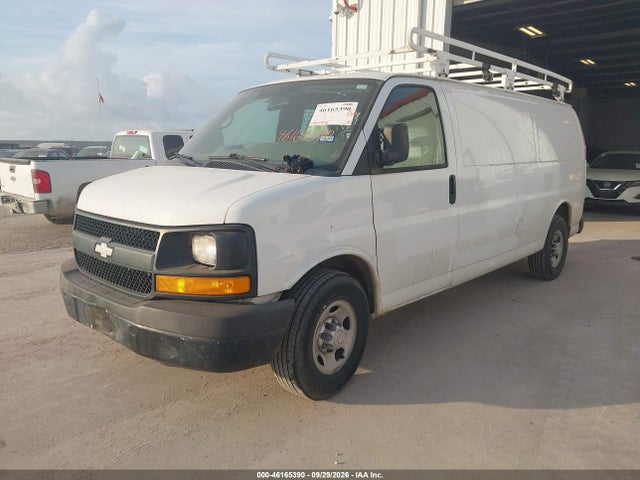 46165390 :رقم المزاد ، 1GCWGGCF9F1225907 vin ، 2015 Chevrolet Express 2500 Work Van مزاد بيع