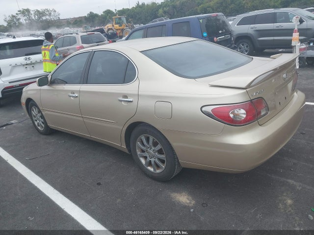 Продаж на аукціоні авто 2003 Lexus Es 300, vin: JTHBF30G436015459, номер лоту: 46165409