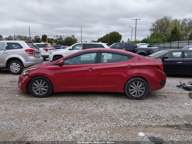 2015 Hyundai Elantra Se მანქანა იყიდება აუქციონზე, vin: KMHDH4AE0FU225544, აუქციონის ნომერი: 46165416