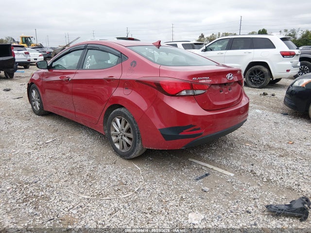 2015 Hyundai Elantra Se მანქანა იყიდება აუქციონზე, vin: KMHDH4AE0FU225544, აუქციონის ნომერი: 46165416