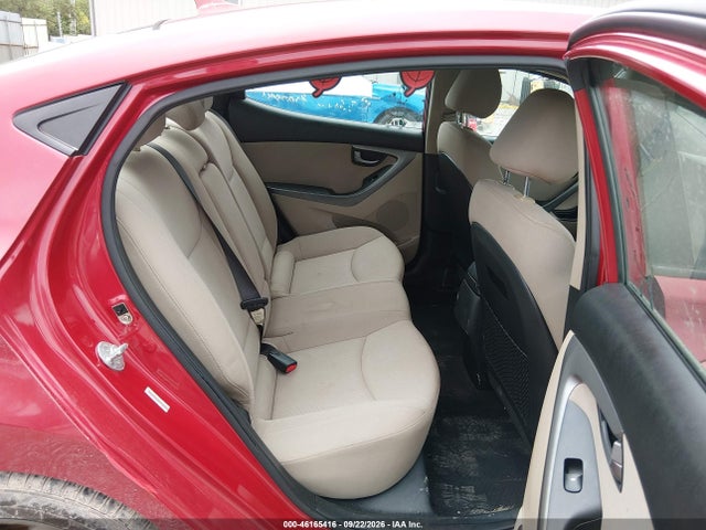 2015 Hyundai Elantra Se მანქანა იყიდება აუქციონზე, vin: KMHDH4AE0FU225544, აუქციონის ნომერი: 46165416