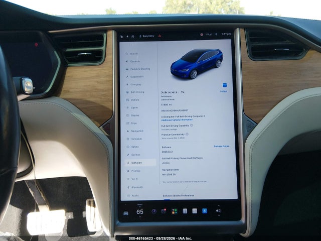 Aukcja sprzedaży 2020 Tesla Model X Performance Dual Motor All-wheel Drive, vin: 5YJXCDE49LF240937, numer aukcji: 46165423