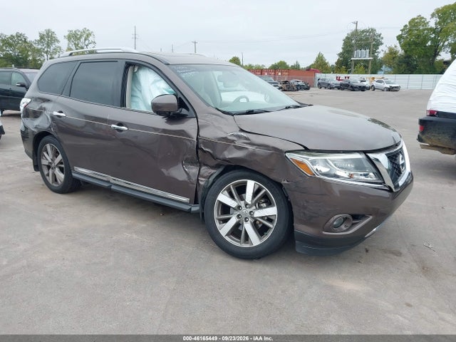 46165449 :رقم المزاد ، 5N1AR2MN4FC639853 vin ، 2015 Nissan Pathfinder Platinum مزاد بيع