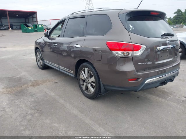 46165449 :رقم المزاد ، 5N1AR2MN4FC639853 vin ، 2015 Nissan Pathfinder Platinum مزاد بيع