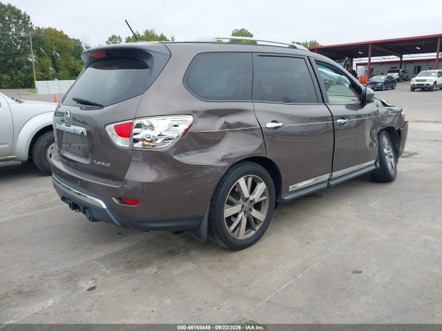 46165449 :رقم المزاد ، 5N1AR2MN4FC639853 vin ، 2015 Nissan Pathfinder Platinum مزاد بيع