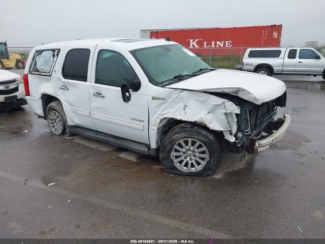 46165501 :رقم المزاد ، 1GNSKDEJ4CR238369 vin ، 2012 Chevrolet Tahoe Hybrid مزاد بيع