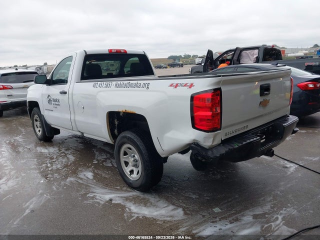 Auction sale of the 2017 Chevrolet Silverado 1500 Wt, vin: 1GCNKNEC1HZ118016, lot number: 46165524