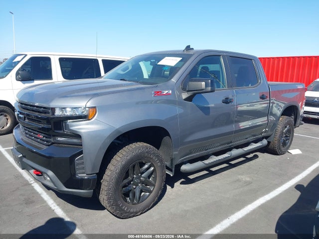 46165606 :رقم المزاد ، 1GCUYFET0NZ115264 vin ، 2022 Chevrolet Silverado 1500 Ltd 4wd  Short Bed Lt Trail Boss مزاد بيع
