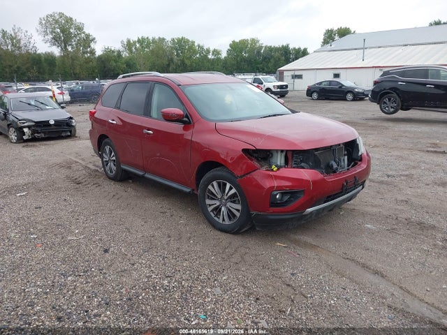 2017 Nissan Pathfinder S მანქანა იყიდება აუქციონზე, vin: 5N1DR2MN6HC687869, აუქციონის ნომერი: 46165619