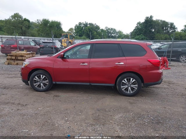 2017 Nissan Pathfinder S მანქანა იყიდება აუქციონზე, vin: 5N1DR2MN6HC687869, აუქციონის ნომერი: 46165619