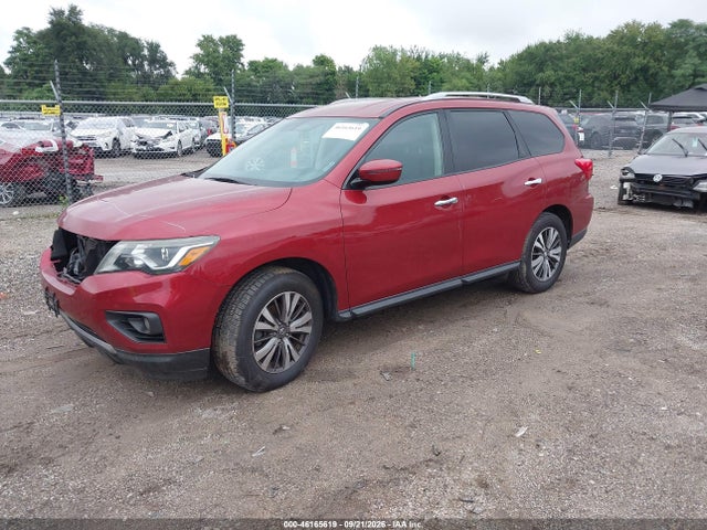 2017 Nissan Pathfinder S მანქანა იყიდება აუქციონზე, vin: 5N1DR2MN6HC687869, აუქციონის ნომერი: 46165619