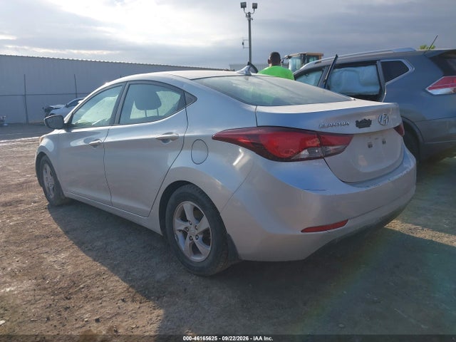 Продажа на аукционе авто 2015 Hyundai Elantra Se, vin: KMHDH4AE3FU238899, номер лота: 46165625