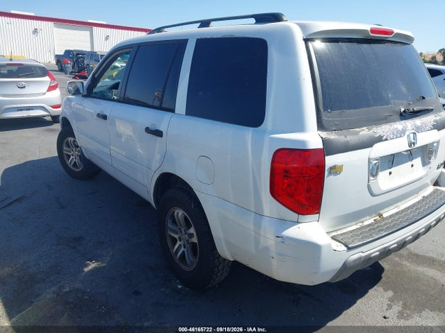 46165722 :رقم المزاد ، 2HKYF18655H530930 vin ، 2005 Honda Pilot Ex-l مزاد بيع
