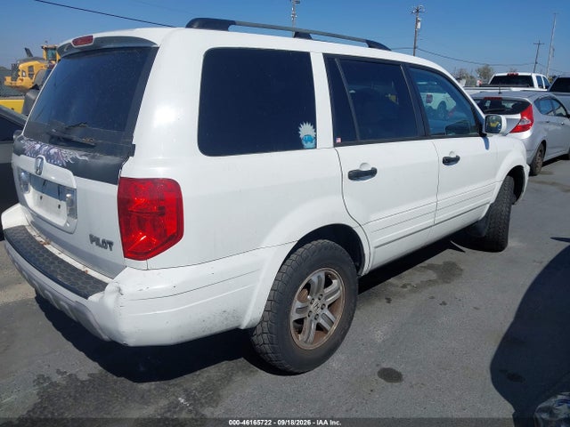 46165722 :رقم المزاد ، 2HKYF18655H530930 vin ، 2005 Honda Pilot Ex-l مزاد بيع