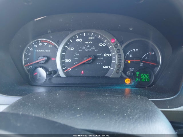 46165722 :رقم المزاد ، 2HKYF18655H530930 vin ، 2005 Honda Pilot Ex-l مزاد بيع