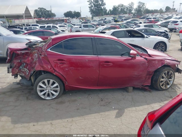 Aukcja sprzedaży 2015 Lexus Is 250, vin: JTHBF1D26F5078690, numer aukcji: 46165782