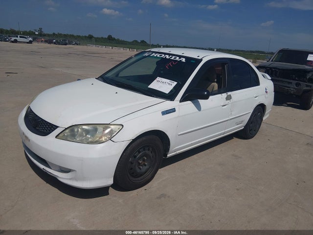 46165795 :رقم المزاد ، 2HGES16595H586243 vin ، 2005 Honda Civic Lx مزاد بيع