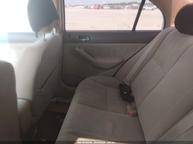 46165795 :رقم المزاد ، 2HGES16595H586243 vin ، 2005 Honda Civic Lx مزاد بيع