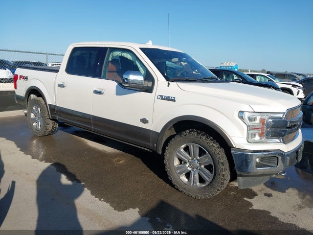 2018 Ford F-150 King Ranch მანქანა იყიდება აუქციონზე, vin: 1FTEW1EG1JFB27130, აუქციონის ნომერი: 46165800