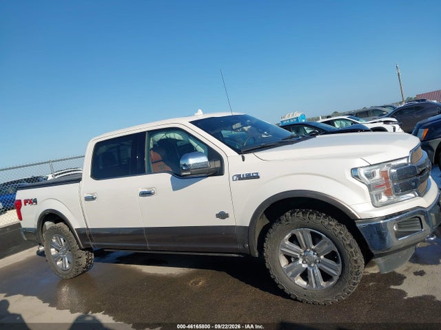 2018 Ford F-150 King Ranch მანქანა იყიდება აუქციონზე, vin: 1FTEW1EG1JFB27130, აუქციონის ნომერი: 46165800