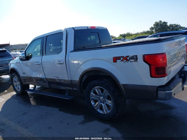2018 Ford F-150 King Ranch მანქანა იყიდება აუქციონზე, vin: 1FTEW1EG1JFB27130, აუქციონის ნომერი: 46165800