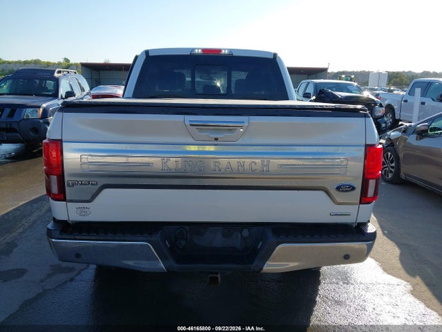 2018 Ford F-150 King Ranch მანქანა იყიდება აუქციონზე, vin: 1FTEW1EG1JFB27130, აუქციონის ნომერი: 46165800