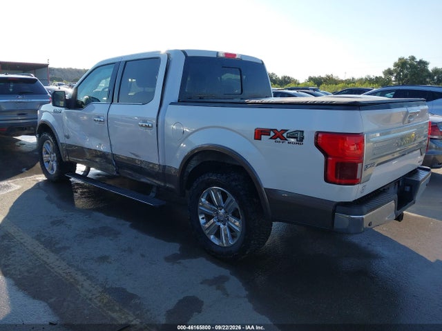 2018 Ford F-150 King Ranch მანქანა იყიდება აუქციონზე, vin: 1FTEW1EG1JFB27130, აუქციონის ნომერი: 46165800