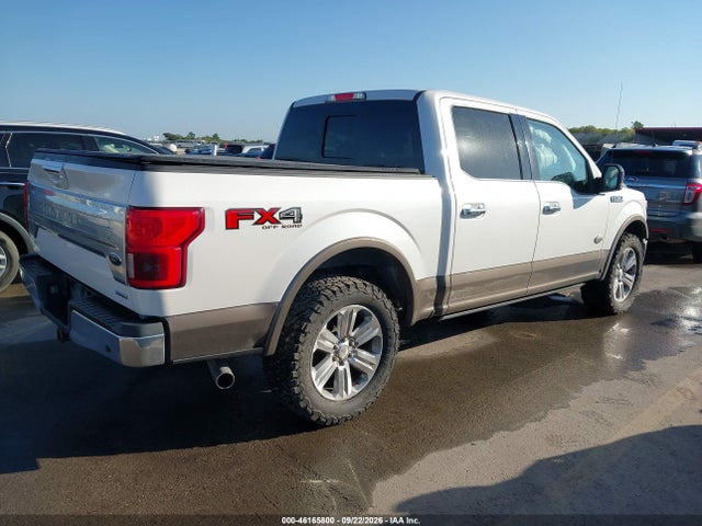 2018 Ford F-150 King Ranch მანქანა იყიდება აუქციონზე, vin: 1FTEW1EG1JFB27130, აუქციონის ნომერი: 46165800