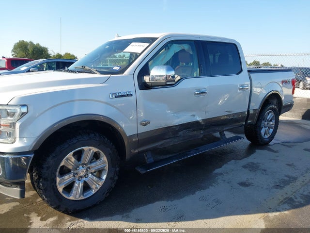 2018 Ford F-150 King Ranch მანქანა იყიდება აუქციონზე, vin: 1FTEW1EG1JFB27130, აუქციონის ნომერი: 46165800