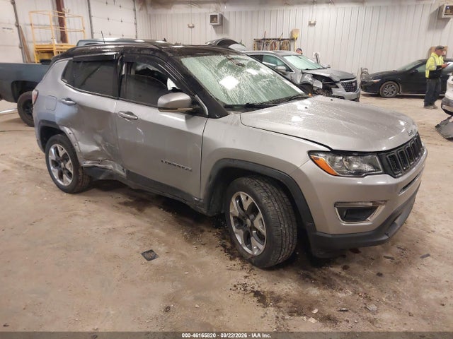 2019 Jeep Compass Limited 4x4 მანქანა იყიდება აუქციონზე, vin: 3C4NJDCBXKT673374, აუქციონის ნომერი: 46165820