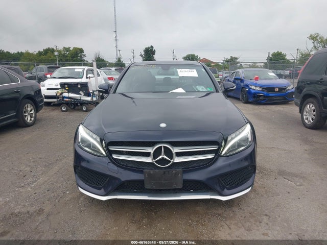 46165848 :رقم المزاد ، 55SWF6GB4FU028363 vin ، 2015 Mercedes-benz C 400 4matic مزاد بيع