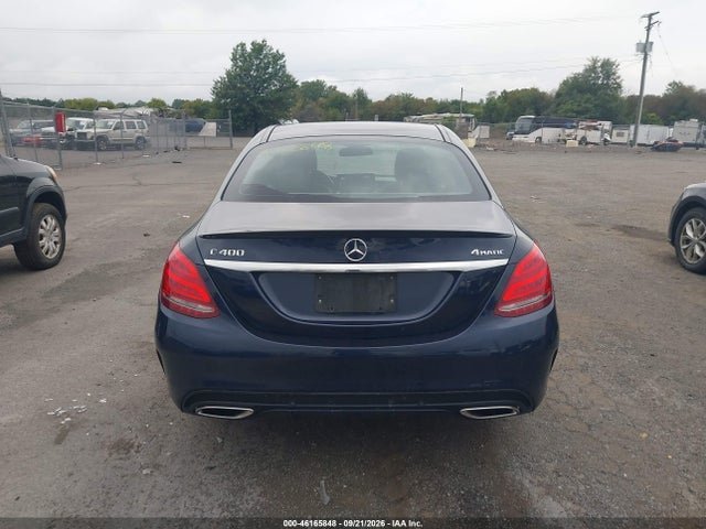 46165848 :رقم المزاد ، 55SWF6GB4FU028363 vin ، 2015 Mercedes-benz C 400 4matic مزاد بيع