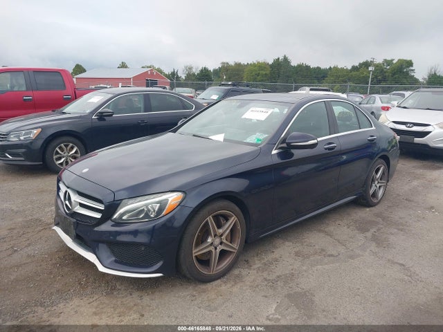 46165848 :رقم المزاد ، 55SWF6GB4FU028363 vin ، 2015 Mercedes-benz C 400 4matic مزاد بيع